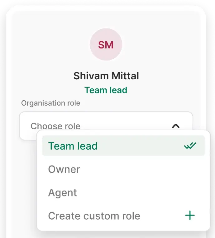 Manage teams on scale